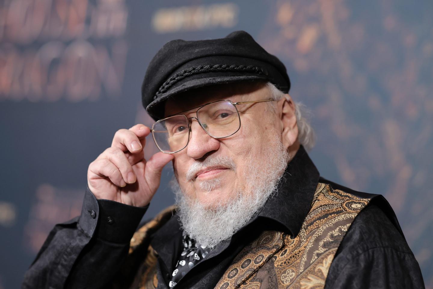 George R. R. Martin attends the FYC special screening for HBO Max's "House Of The Dragon" at DGA Theater Complex on March 07, 2023 in Los Angeles, California.