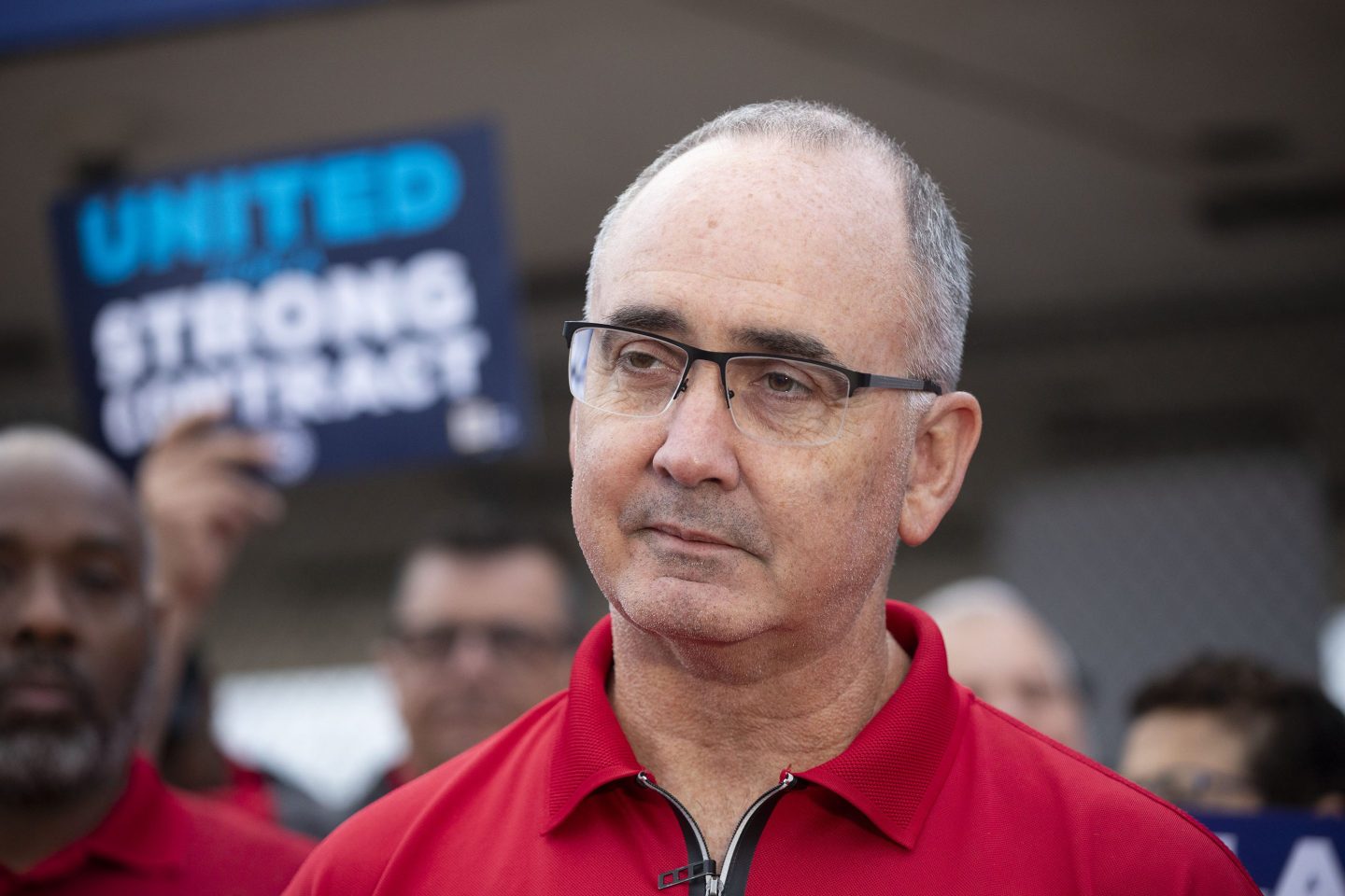 UAW president Shawn Fain