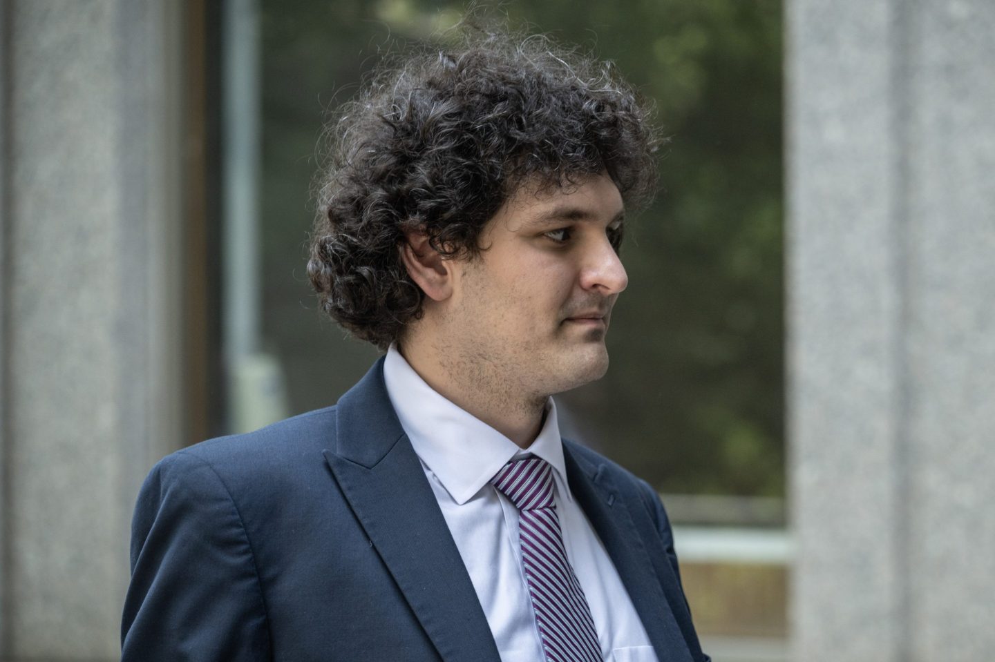 Sam Bankman-Fried walks into federal court.