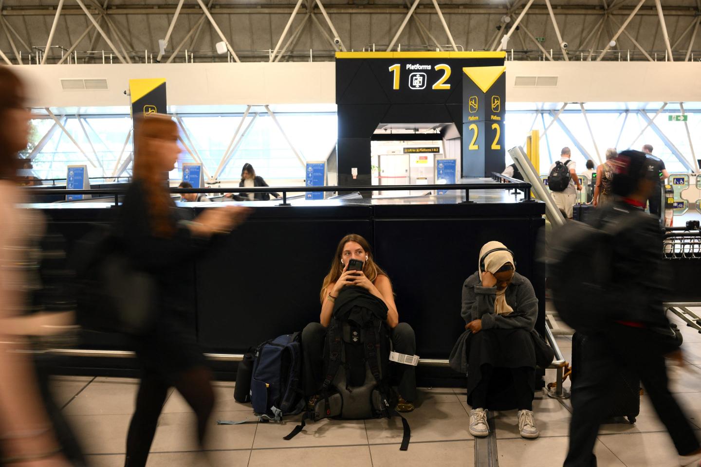 COVID chaos forces one of Britain’s biggest airports to cancel flights after virus hits air traffic control