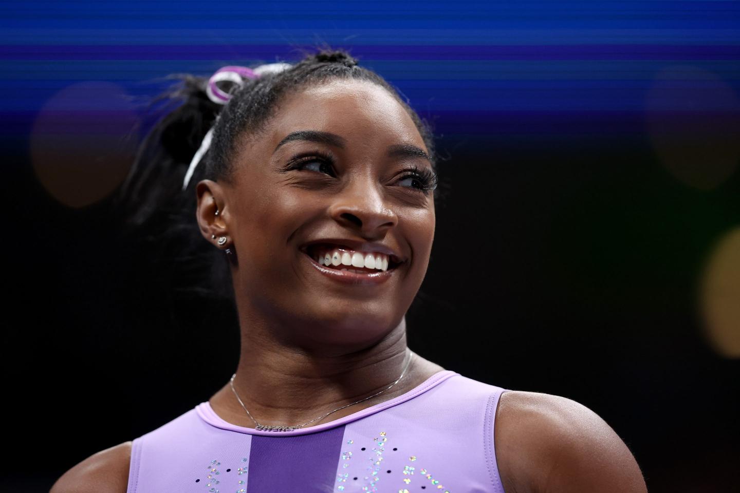 Simone Biles at the U.S. Gymnastics Championships