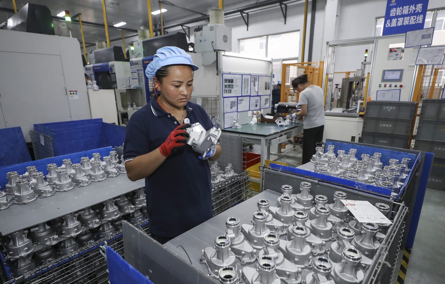 Imports of China-made products has dropped sharply. 