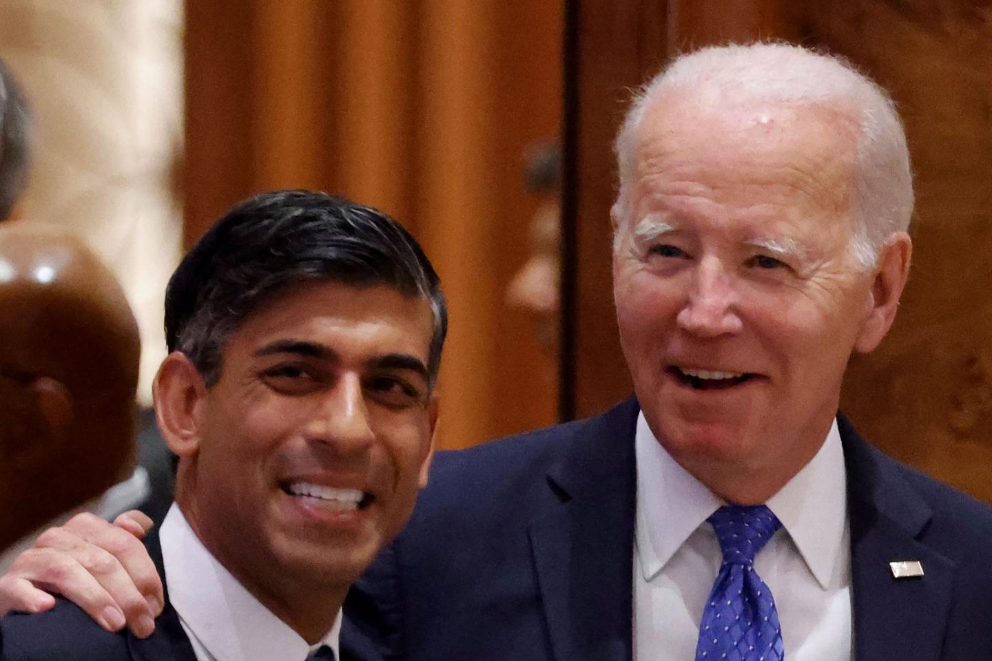 Rishi Sunak, Joe Biden