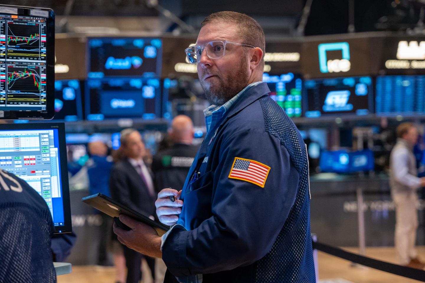 NYSE trader