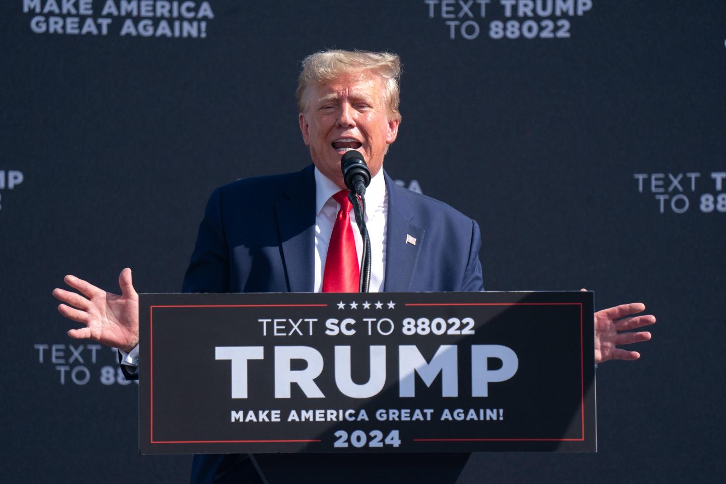 Former President Donald Trump. 