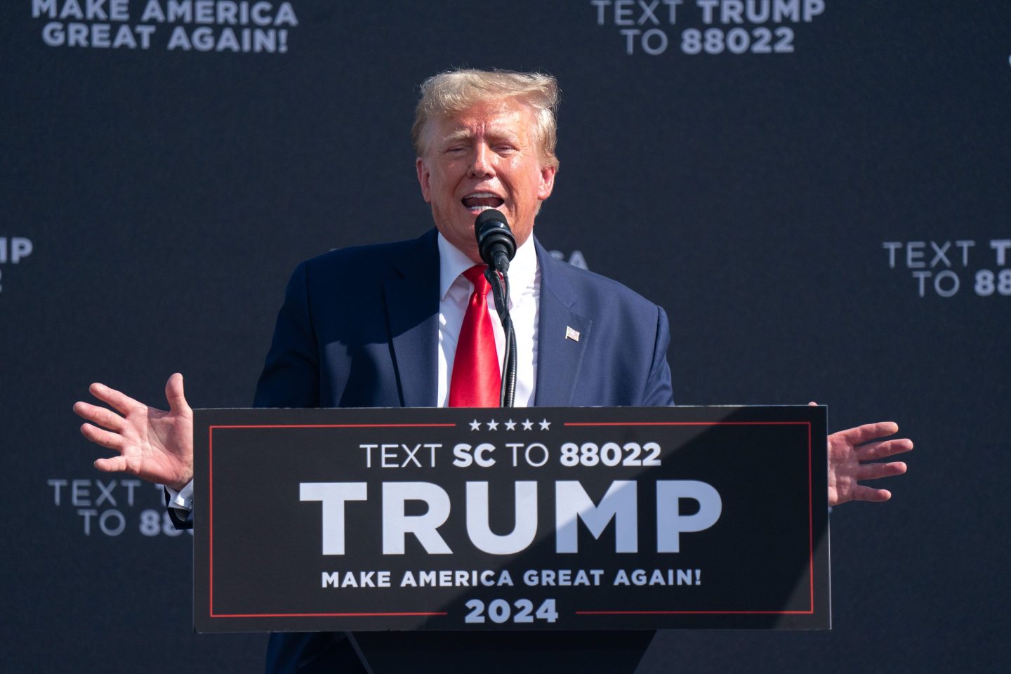 Former President Donald Trump.