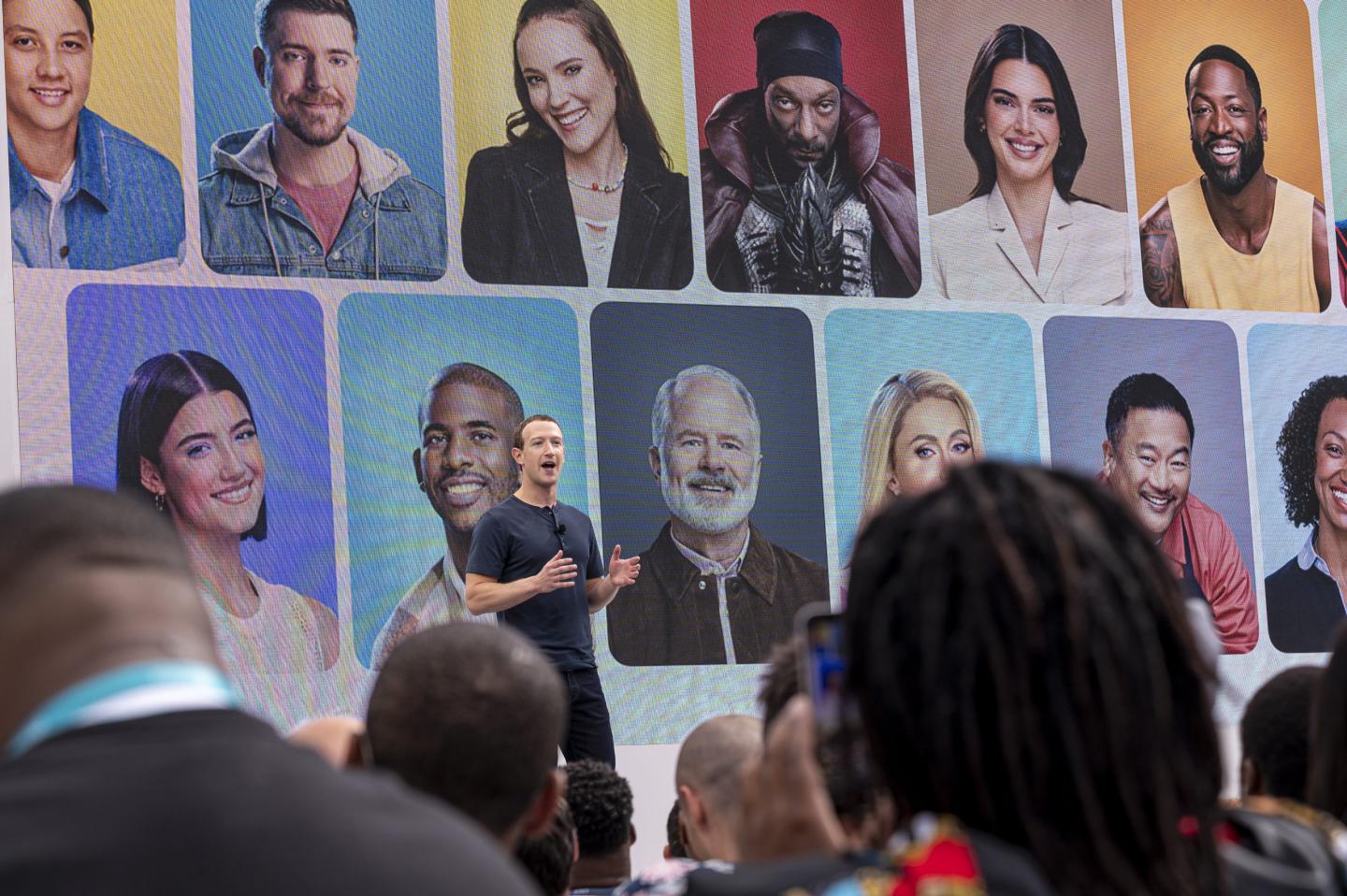 Mark Zuckerberg just launched Meta’s plan to catch up on AI, and it involves Snoop Dogg and Kendall Jenner chatbots
