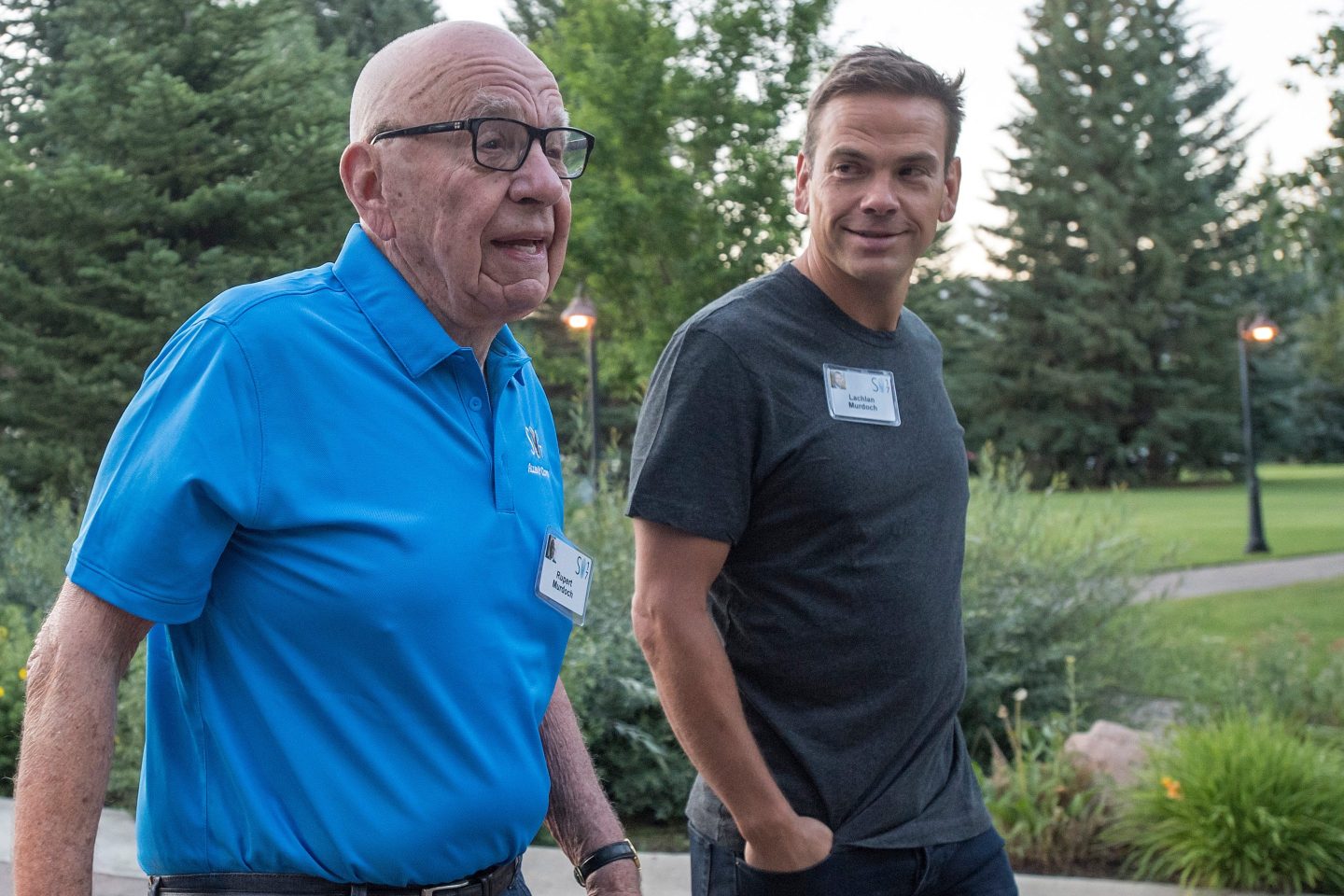 Rupert Murdoch is retiring. His son Lachlan will become sole chair.