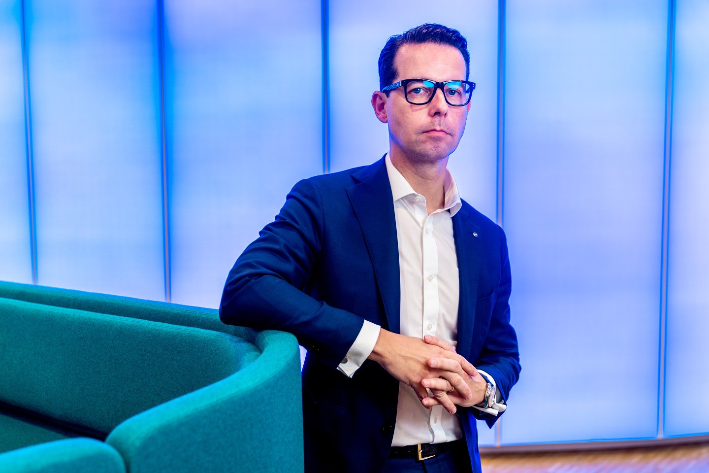 Portrait of Jacob Aarup-Andersen.