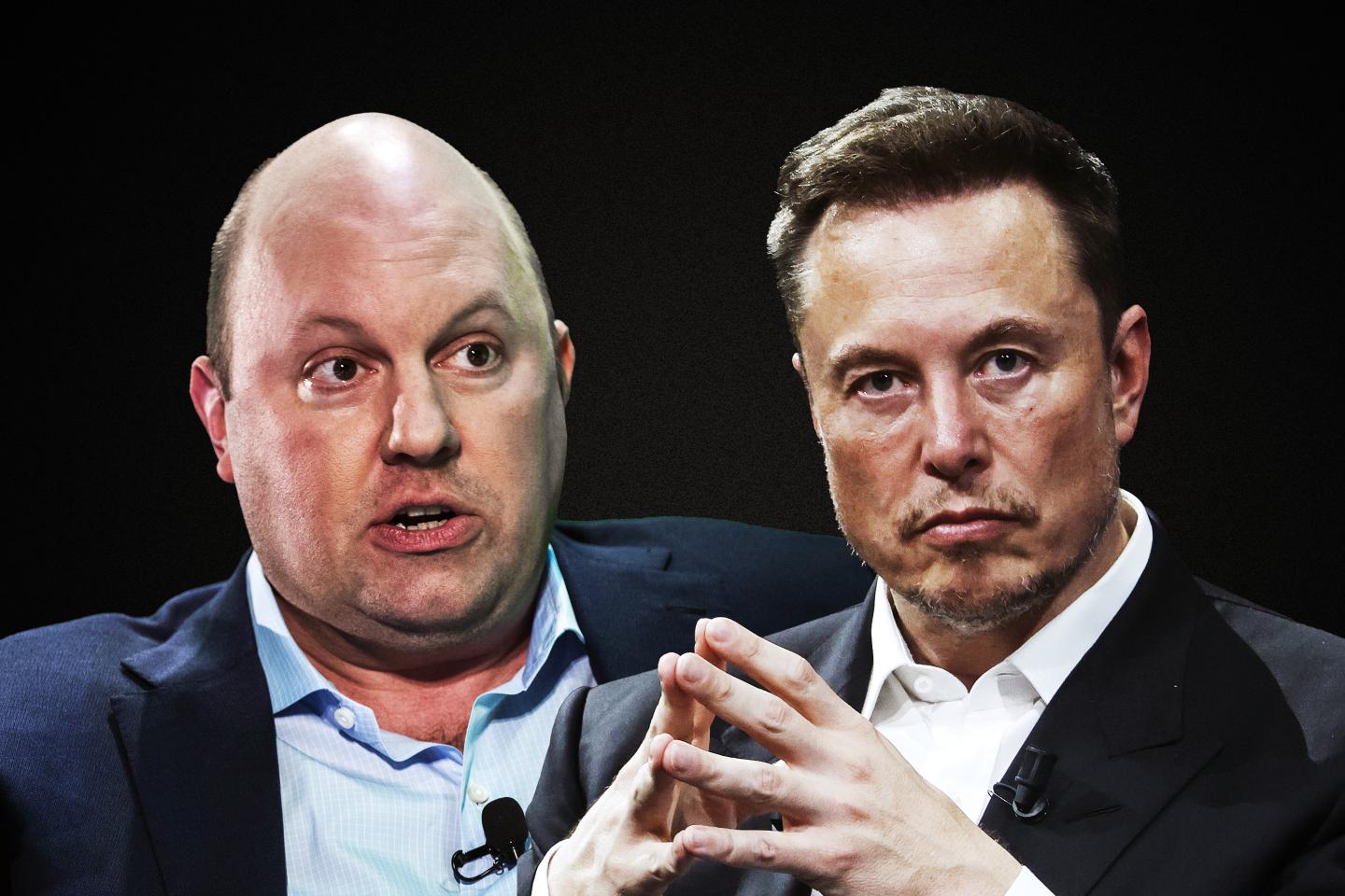 Marc Andreessen calls Elon Musk the ‘paramount example’ of an entrepreneur who ‘can’t turn it off’ 