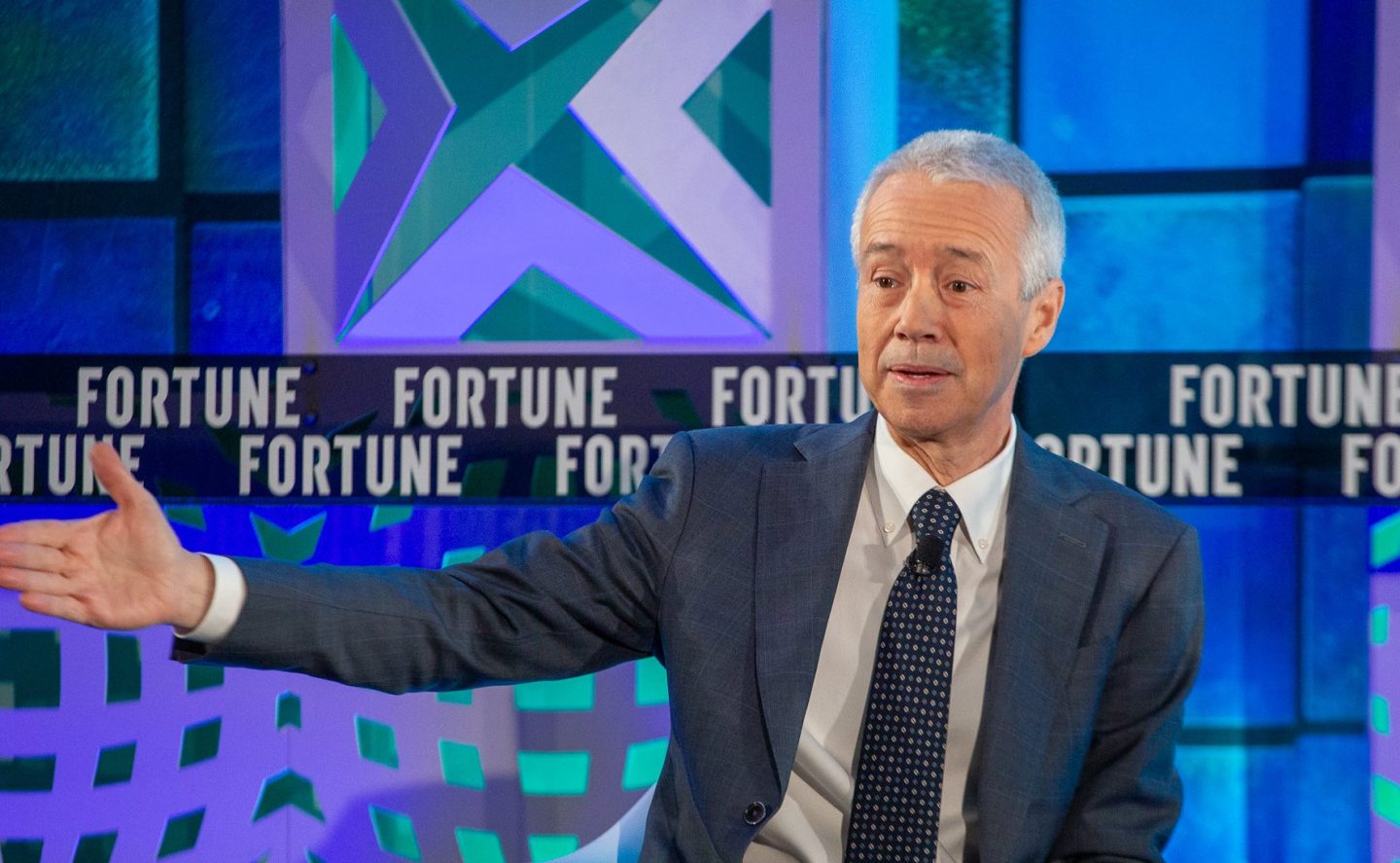JNJ CEO Joaquin Duato appears at Fortune's CEO Initiative conference.