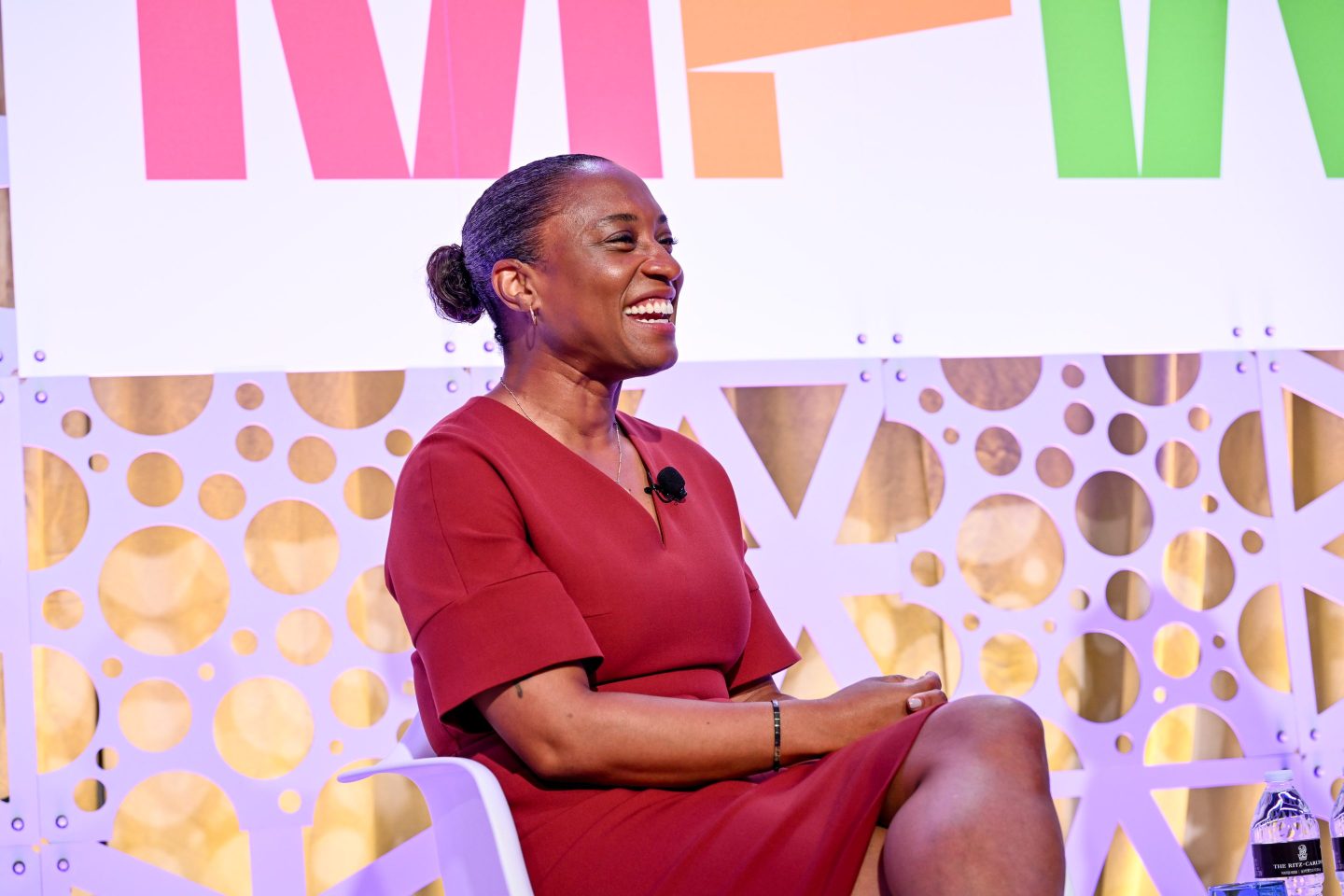 Laphonza Butler at Coins2Day's Most Powerful Women Summit.