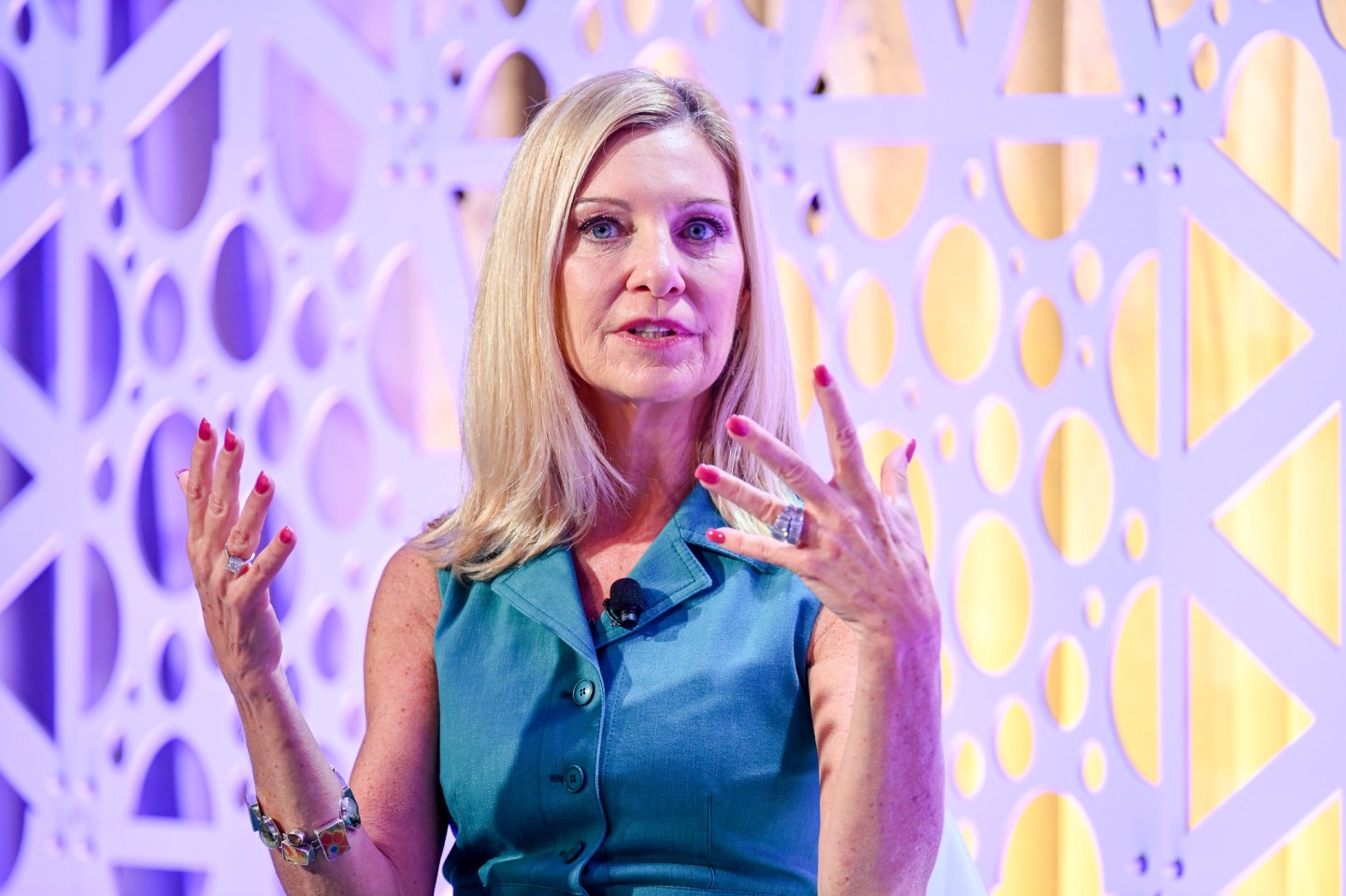 Karen Lynch, President and CEO, CVS Health, speaks at Coins2Day's Most Powerful Women summit.