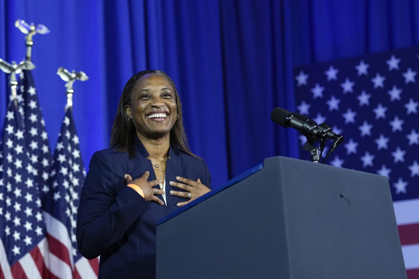 Democrat insider Laphonza Butler sworn in as third ever Black female senator, to replace late California Sen. Feinstein