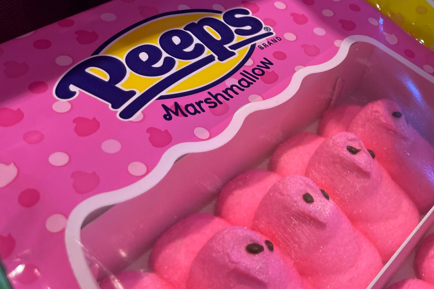 Marshmallow Peeps candy is on display at a store in Lafayette, Calif., on March 24, 2023.