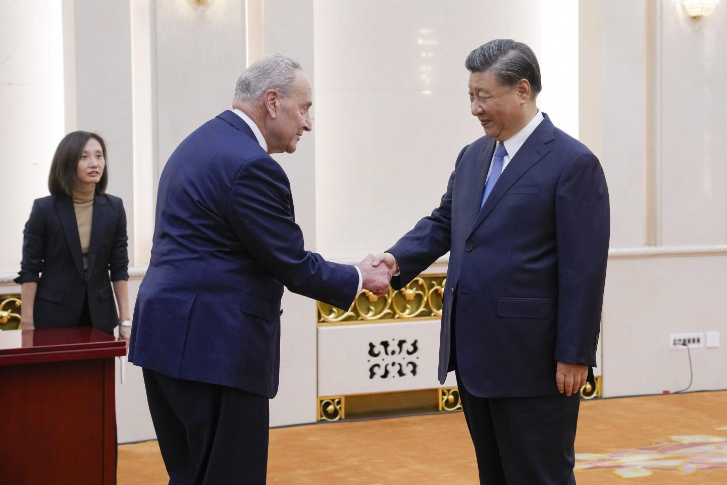 Chuck Schumer, Xi Jinping