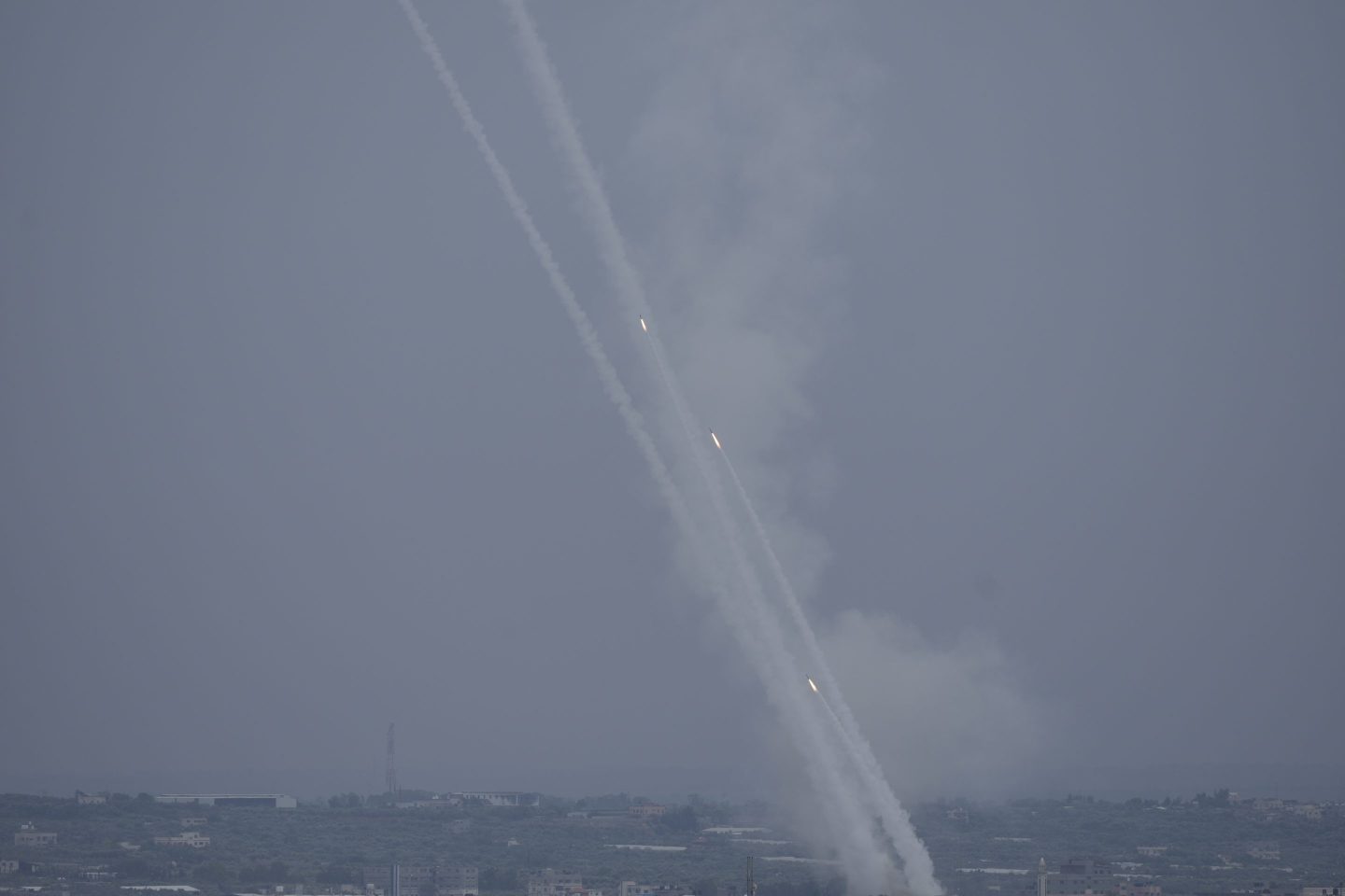 Rockets fired toward Israel from Gaza strip