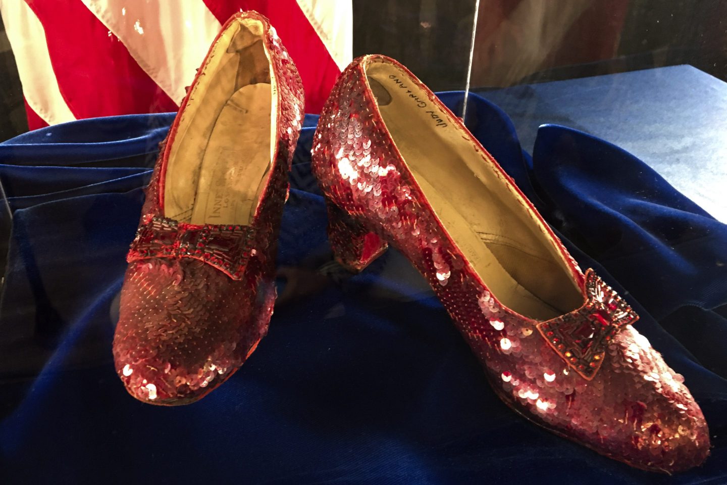 Wizard of Oz red slippers