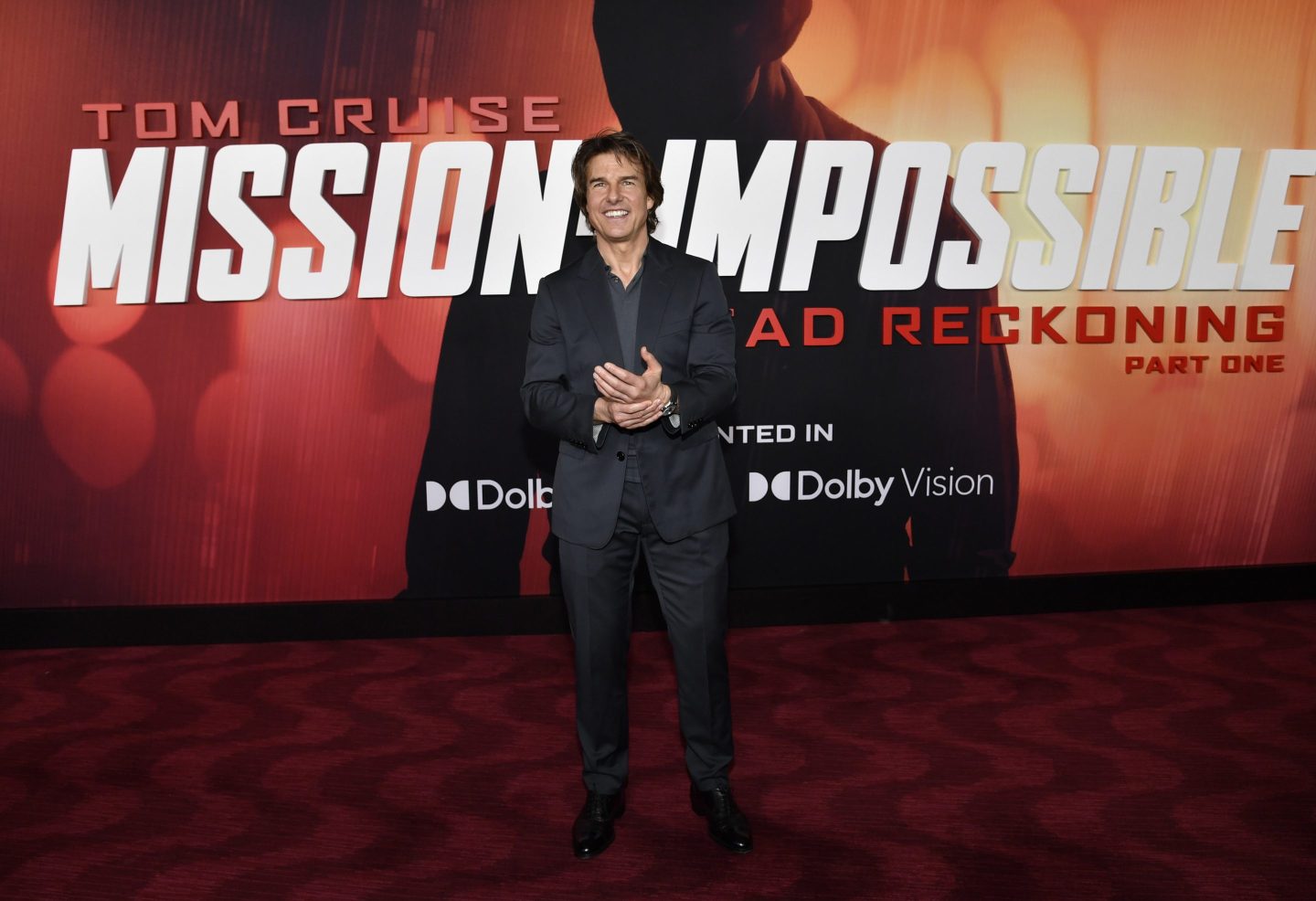 Tom Cruise attends the premiere of "Mission: Impossible, Dead Reckoning — Part One" at Jazz at Lincoln Center's Frederick P. Rose Hall, July 10, 2023, in New York.