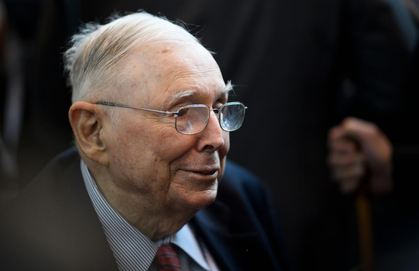 Berkshire Hathaway vice chairman Charlie Munger.