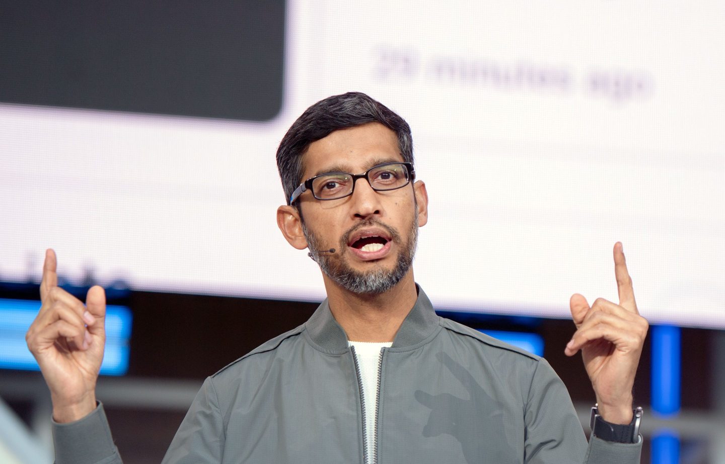 Sundar Pichai, CEO of Google parent company Alphabet.