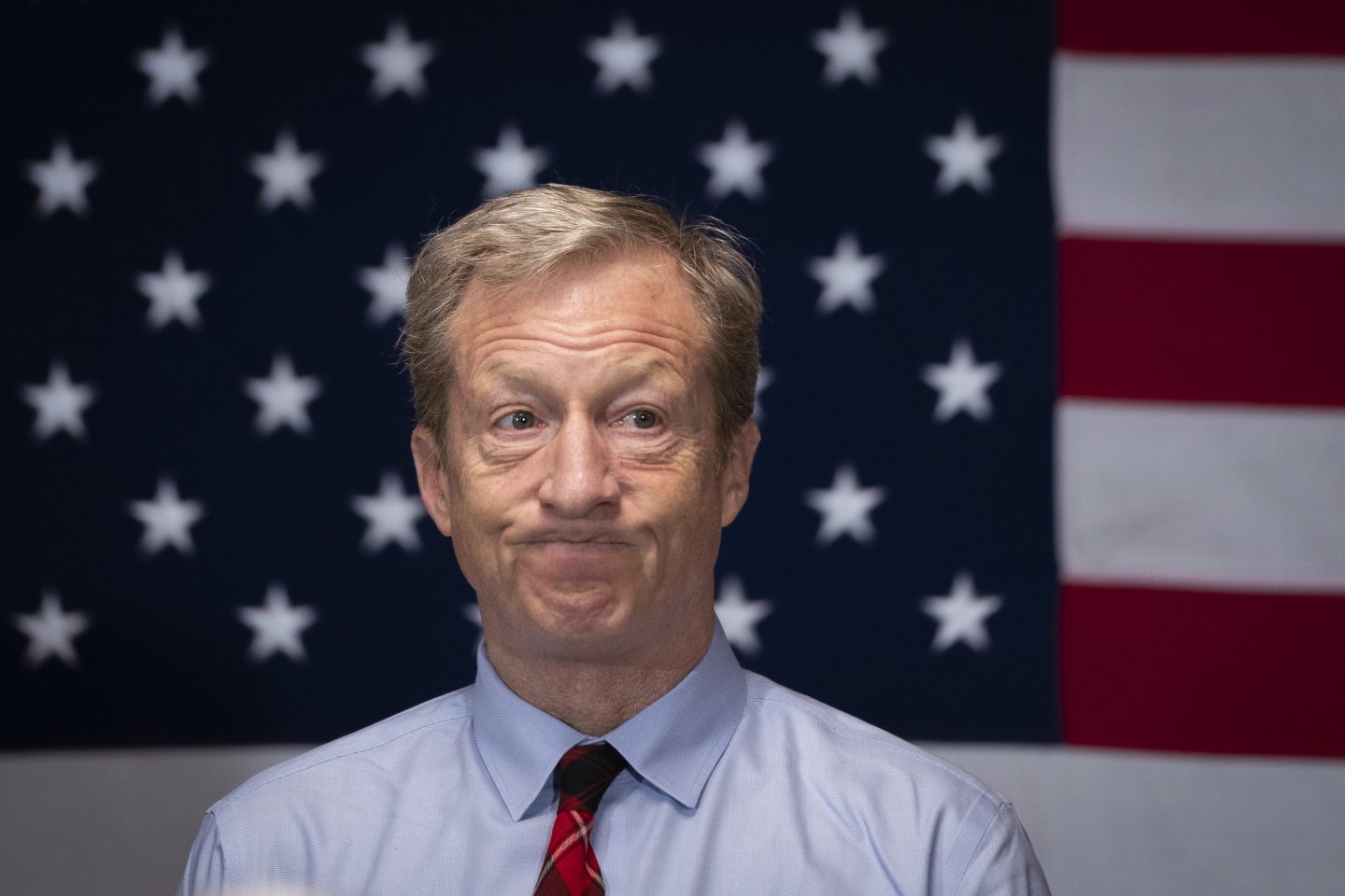 Billionaire former Democratic presidential primary candidate Tom Steyer