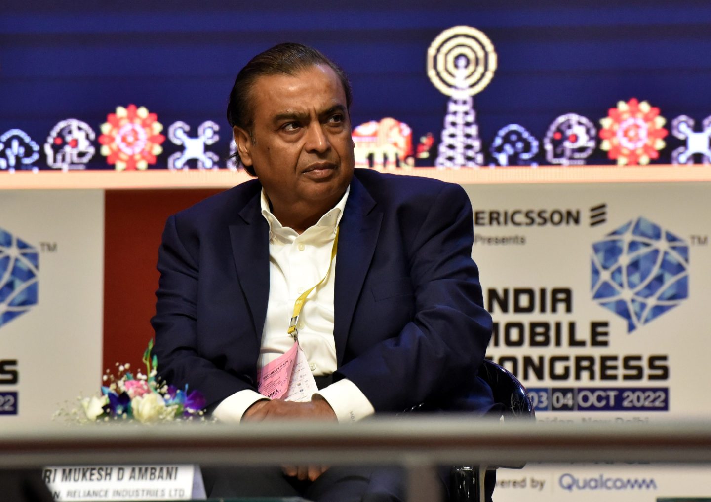 Chairman and managing director of Reliance Industries Ltd, Mukesh Ambani