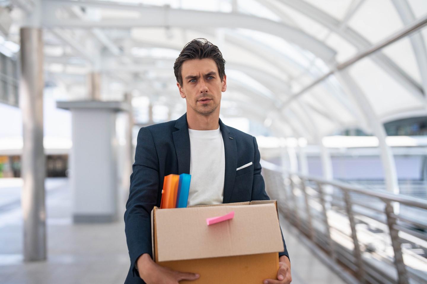 The number of people quitting their jobs has fallen to pre-pandemic rates.
