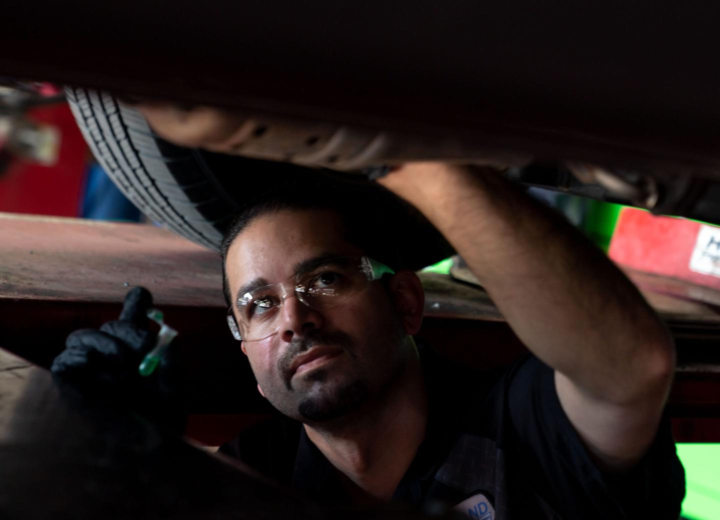 Catalytic converter claims fell, according to State Farm. 
