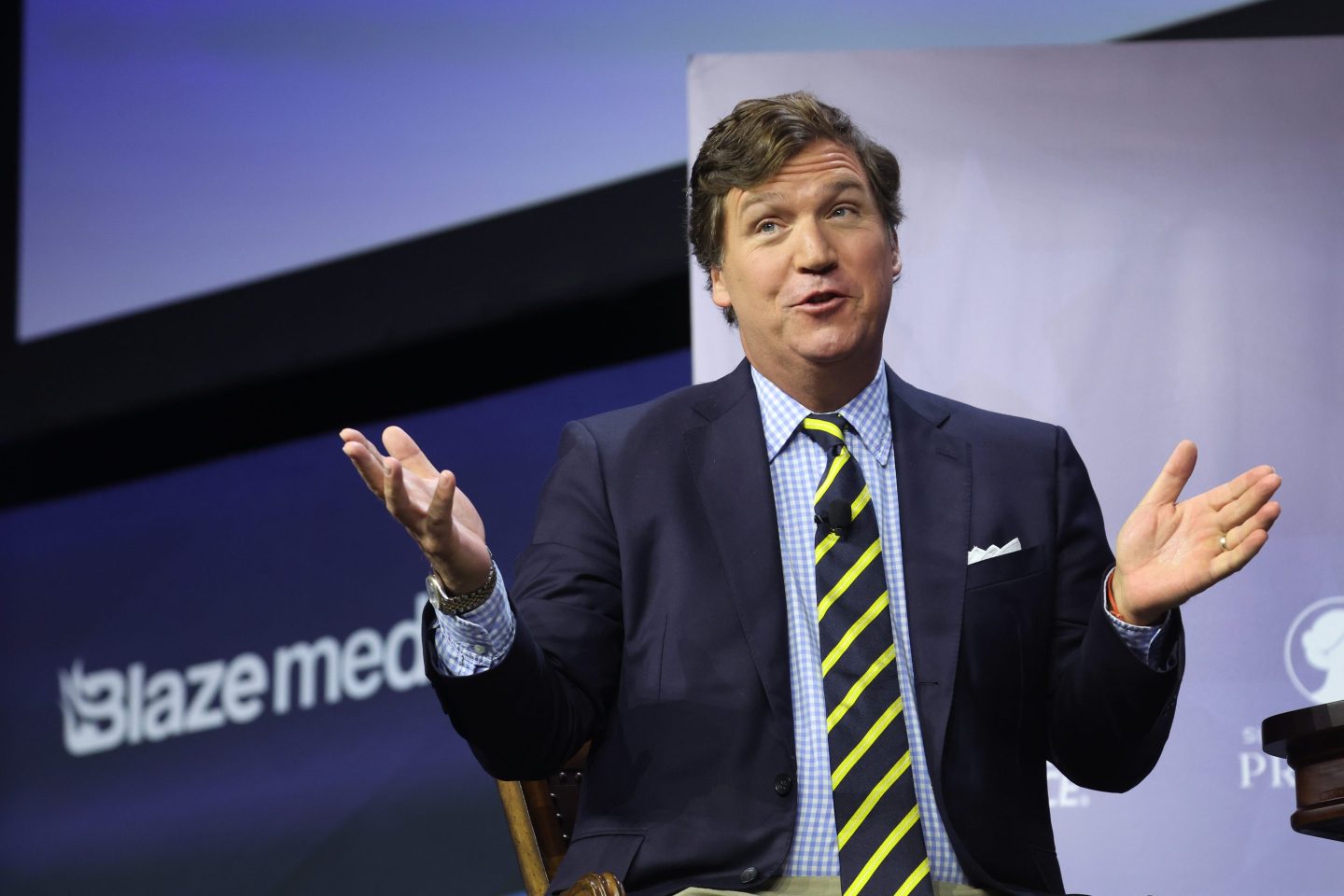 Tucker Carlson’s new media company has received funding.