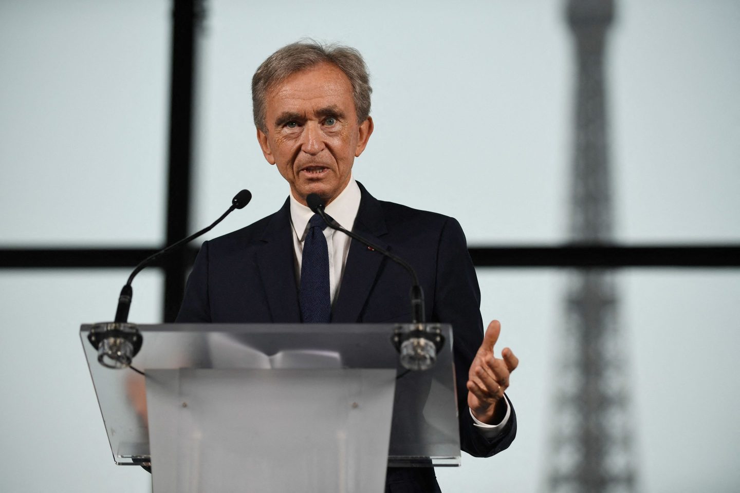 bernard arnault talking