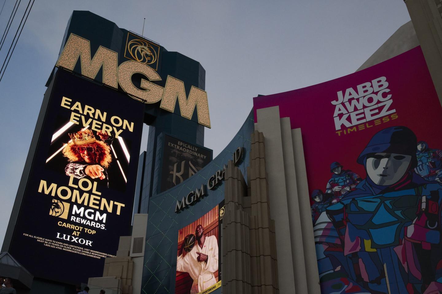 MGM says a hacking will cost it $100 million. 
