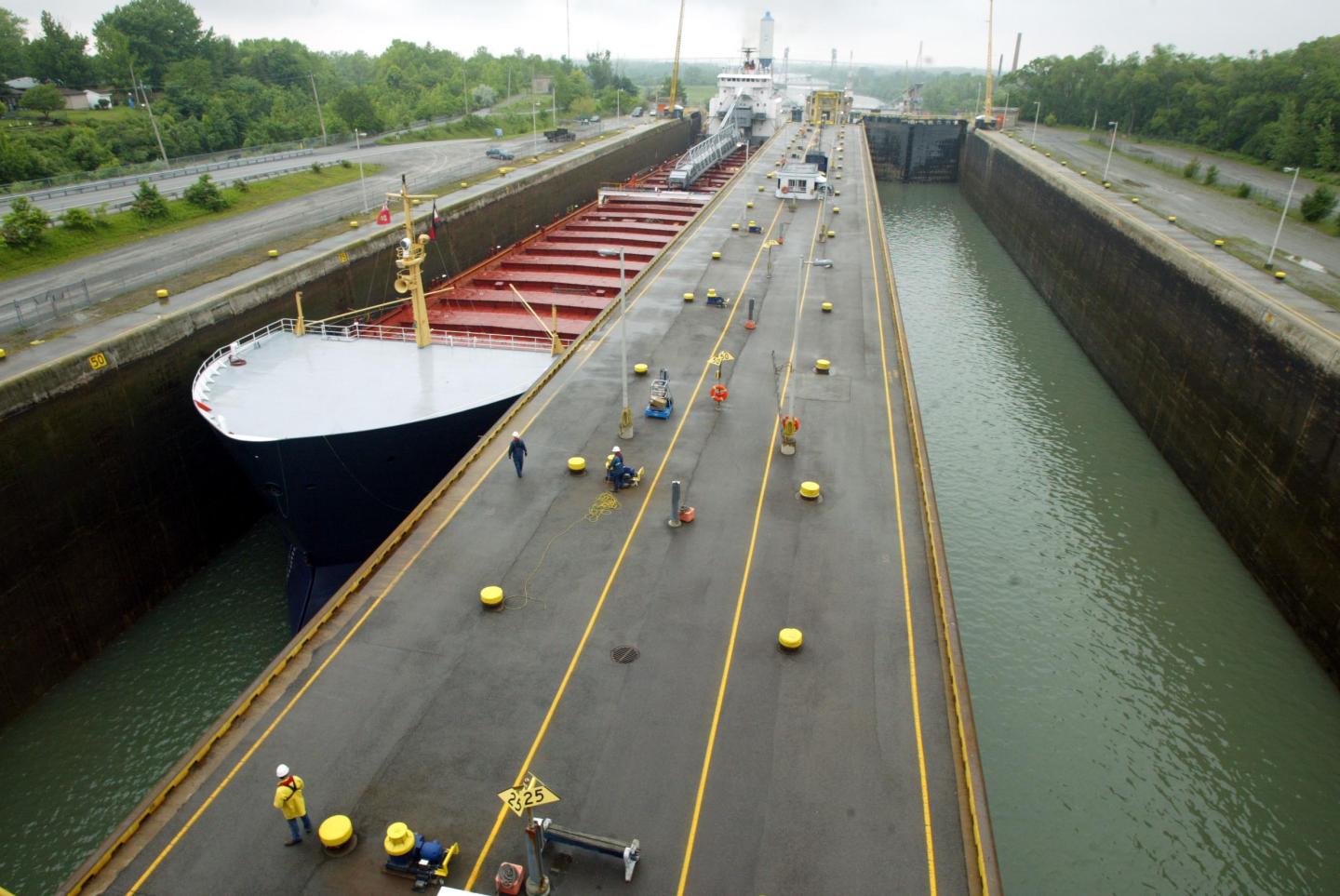 Welland Canal in Canada.