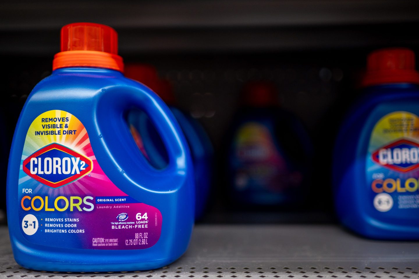 Clorox detergent is seen displayed for sale at a Walmart Supercenter on September 18, 2023 in Austin, Texas.