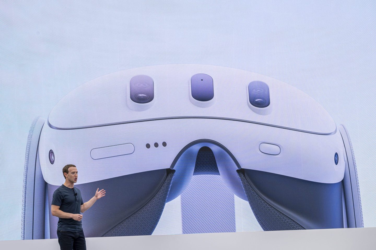 Meta CEO Mark Zuckerberg during the Meta Connect event in Menlo Park, California, on Sept. 27.