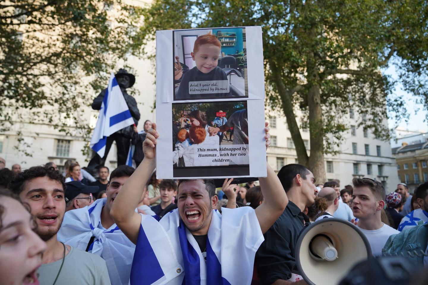 Israel hostage vigil