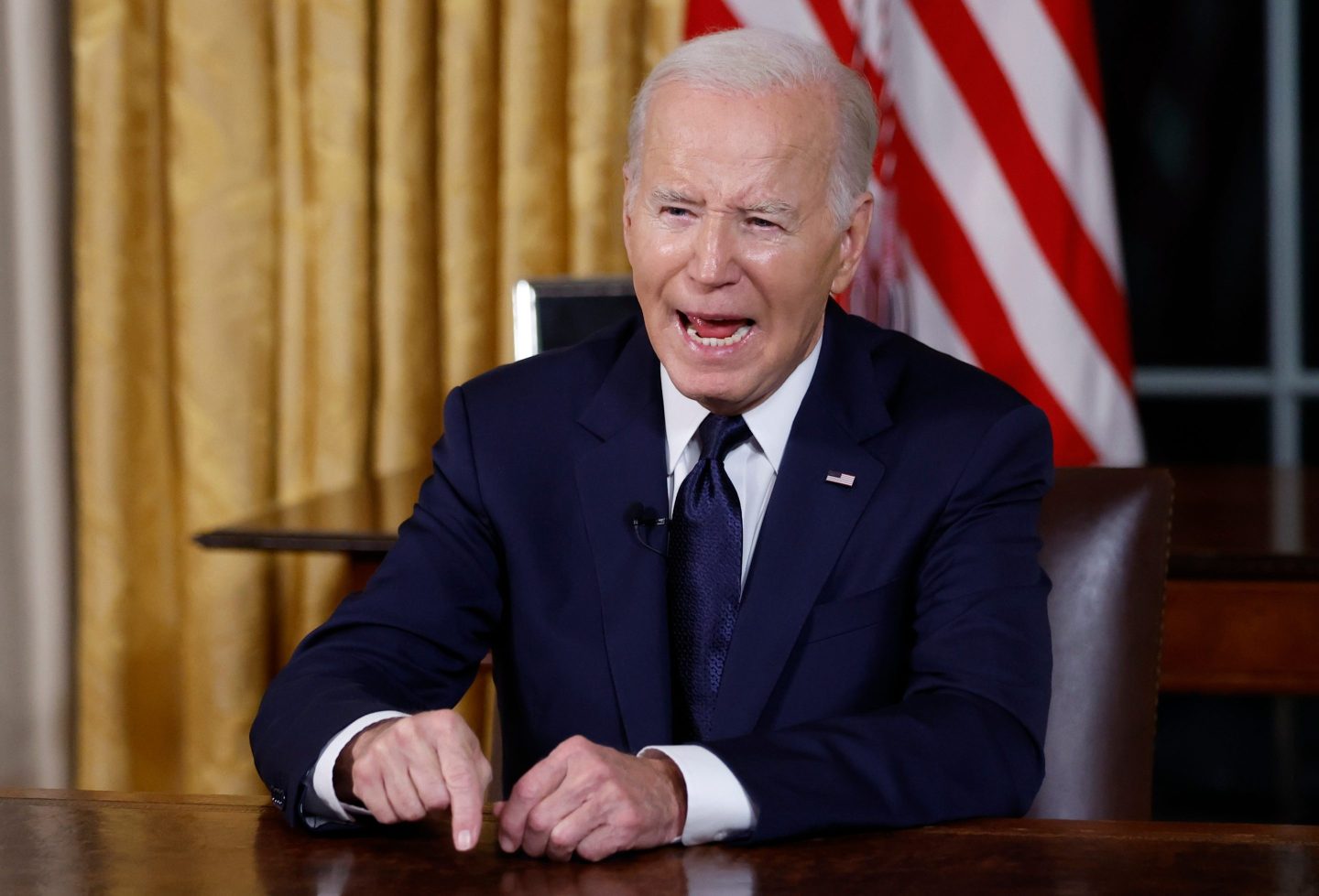U.S. President Joe Biden called the conflicts in Ukraine and Israel as "vital for America’s national security."