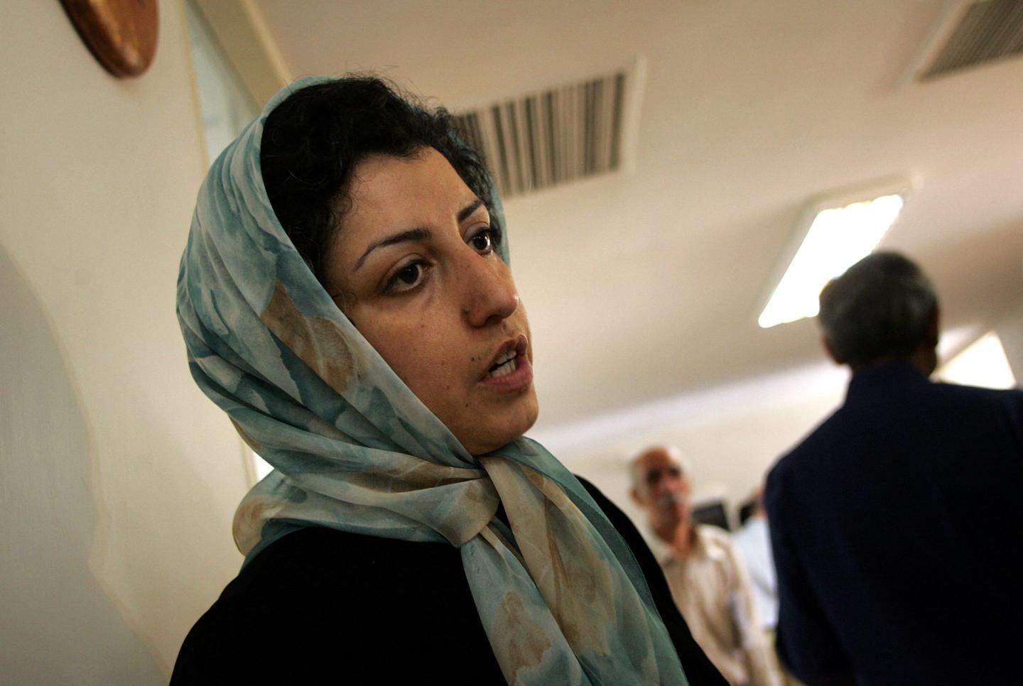 Iranian opposition human rights activist, Narges Mohammadi