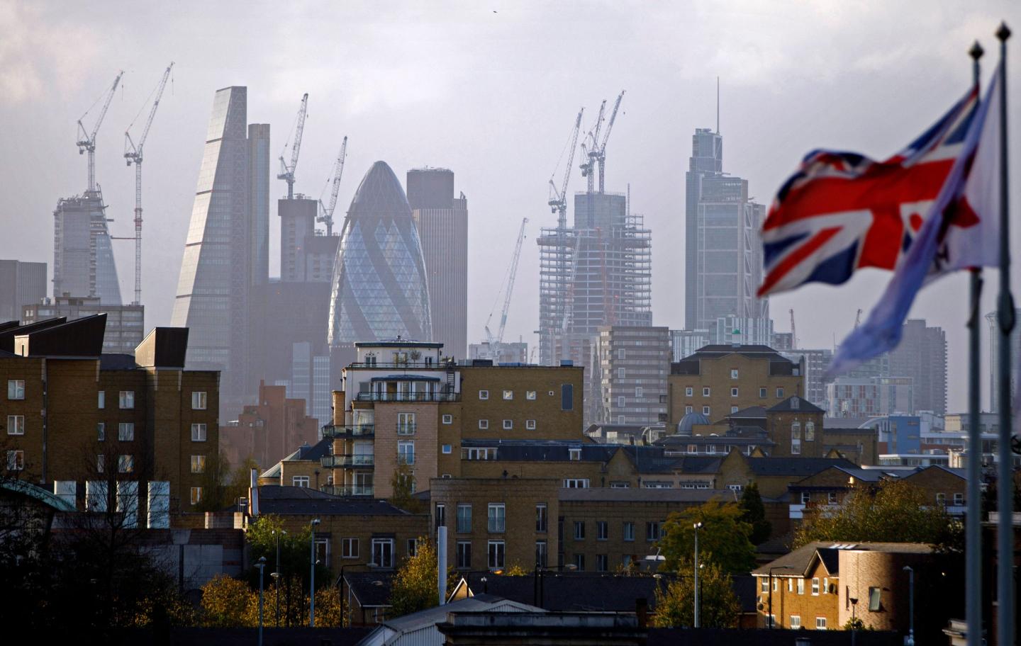 skyscrapers in the City of London