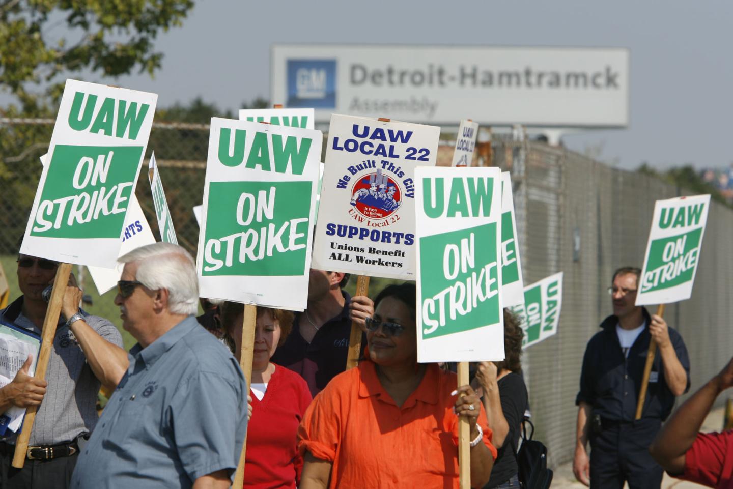 The autoworkers union is celebrating its contract after a six-week strike. 