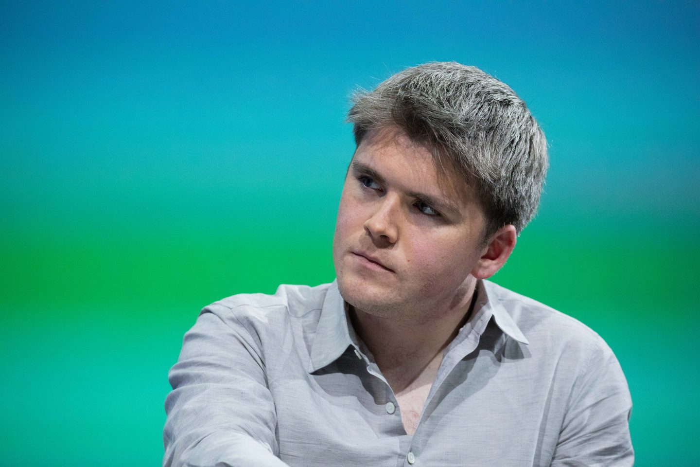 PARIS, FRANCE - MAY 24: John Collison, Co-founder and President of stripe, attends the Viva Tech start-up and technology gathering at Parc des Expositions Porte de Versailles on May 24, 2018 in Paris, France. The VivaTech exhibition in Paris brings together nearly 1800 start ups alongside the largest international groups. (Photo by Christophe Morin/IP3/Getty Images)