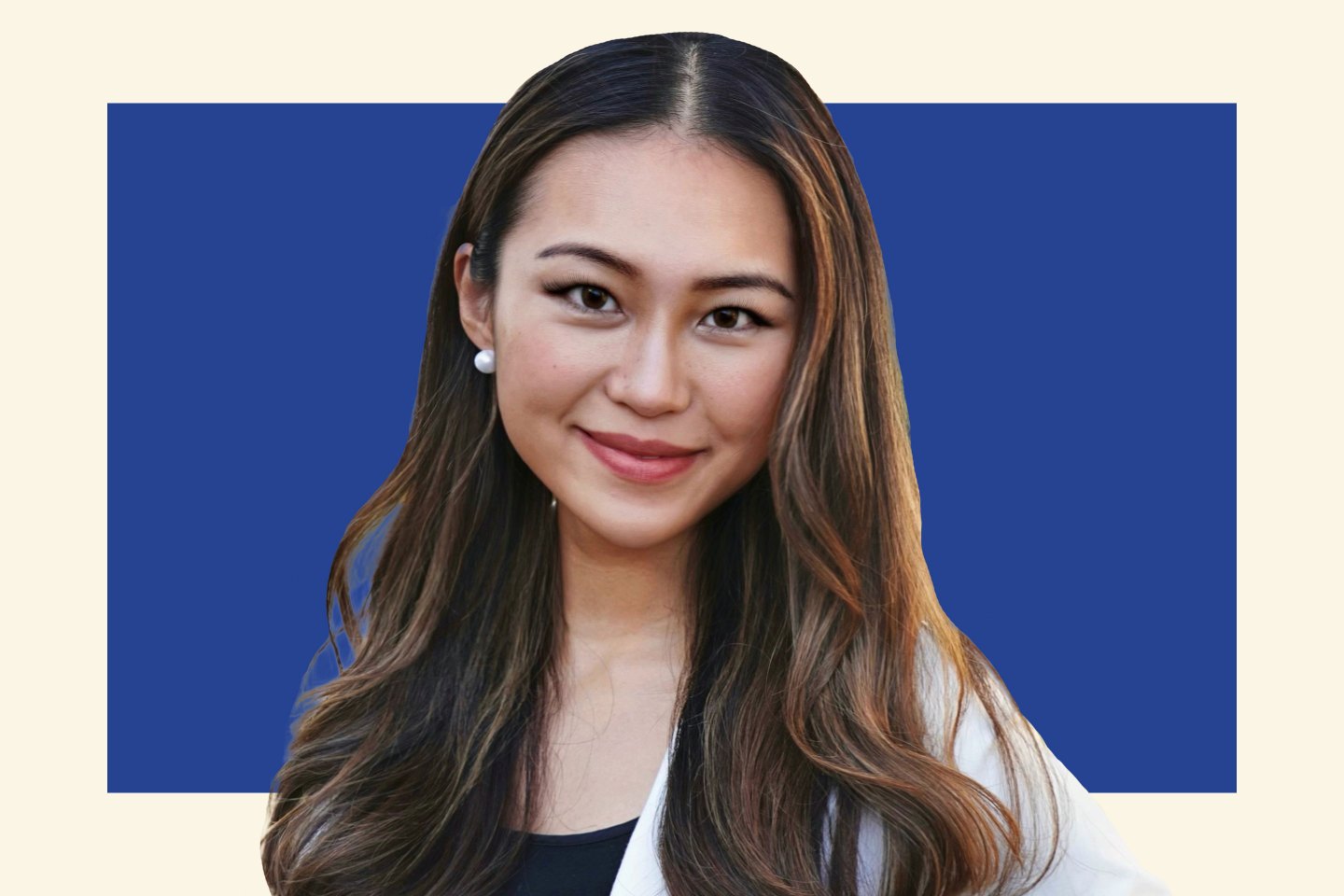 portrait of businesswoman smiling