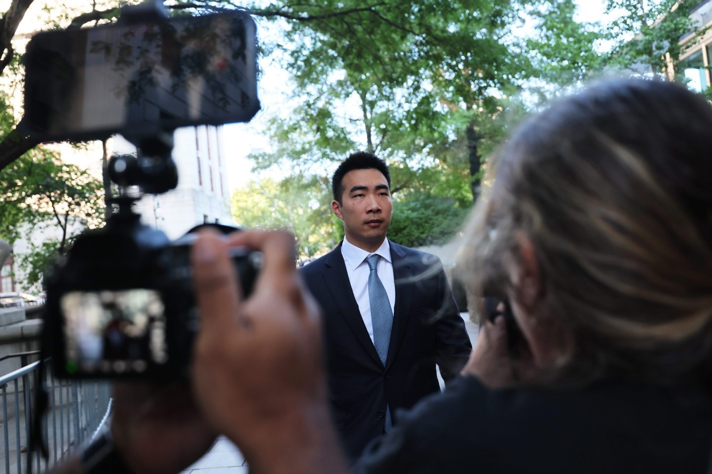 Media encircle Matt Huang of Paradigm