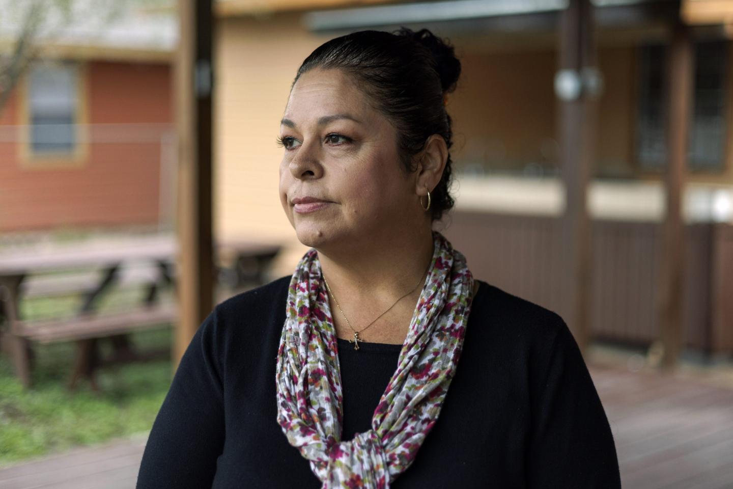 Children's Defense Fund program director Graciela Camarena poses for a photo