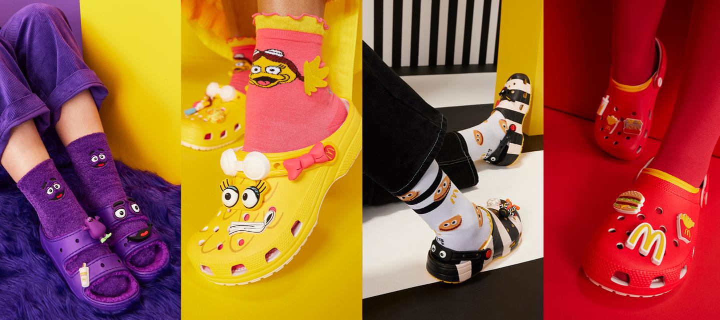 McDonald’s tests the popularity of its characters with $75 Grimace, Hamburglar Crocs