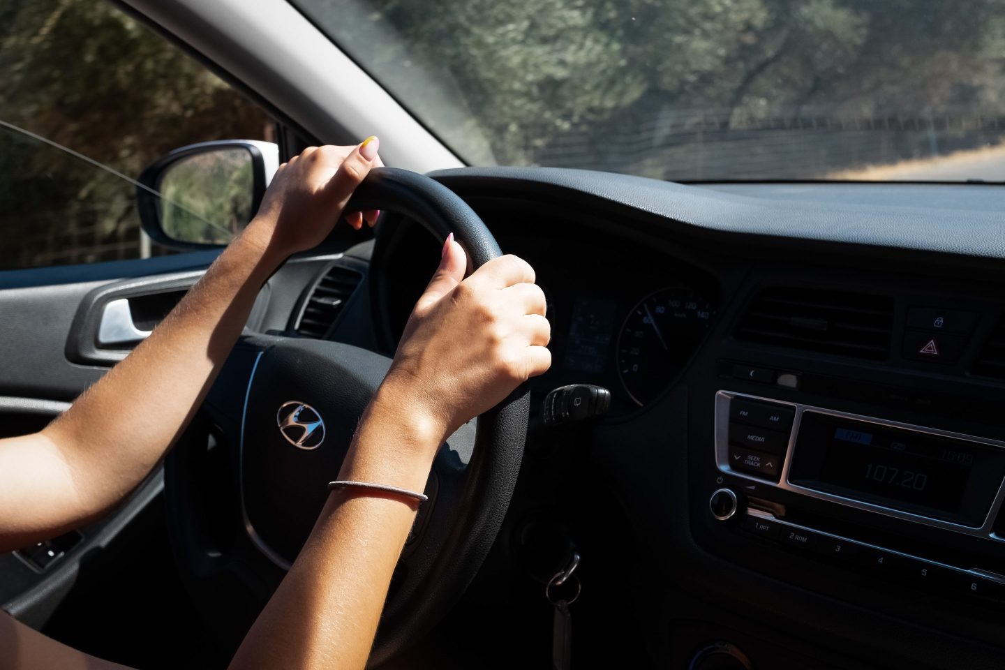 Drivers are warned against decorating their steering wheels.