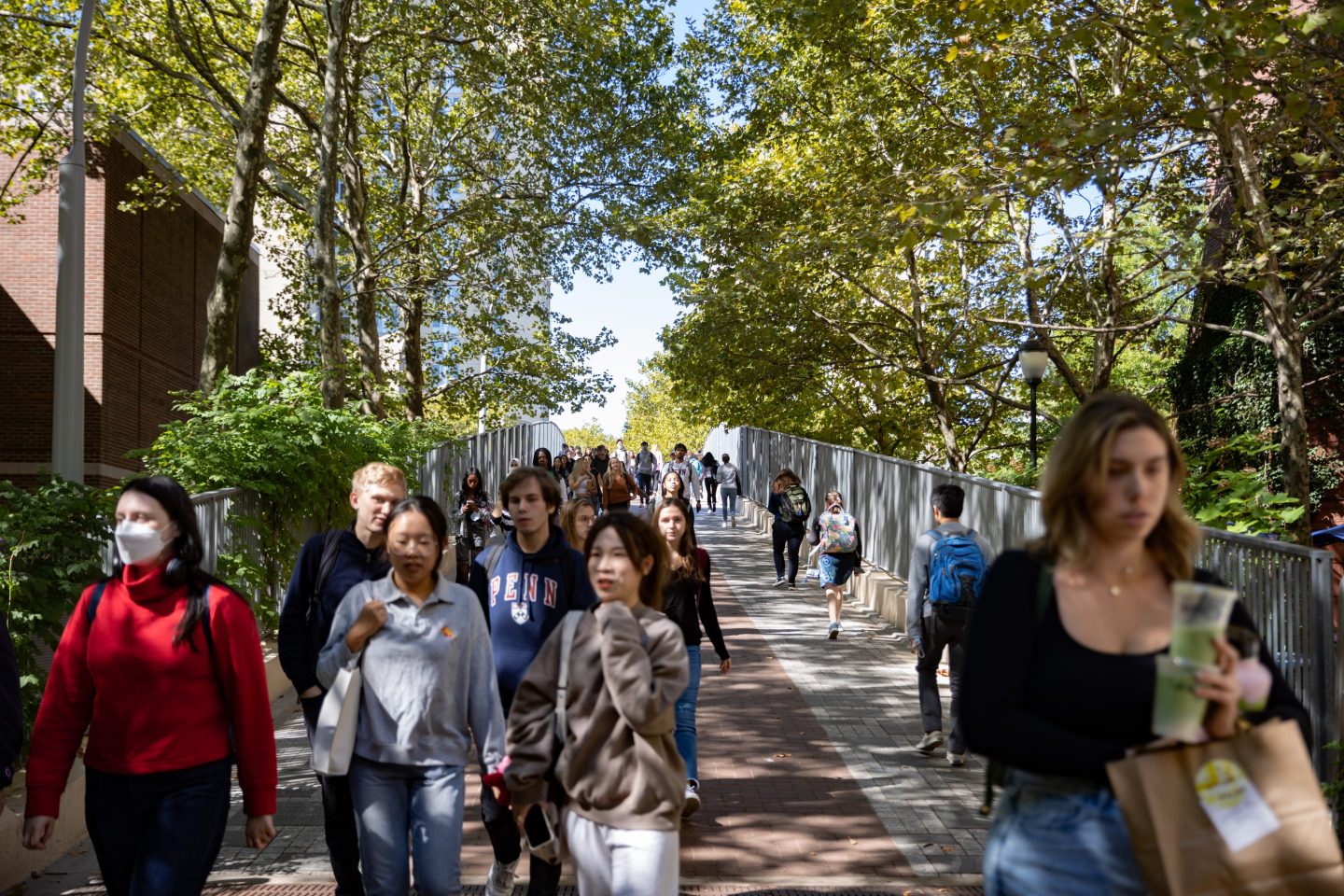 Students at the University of Pennsylvania.