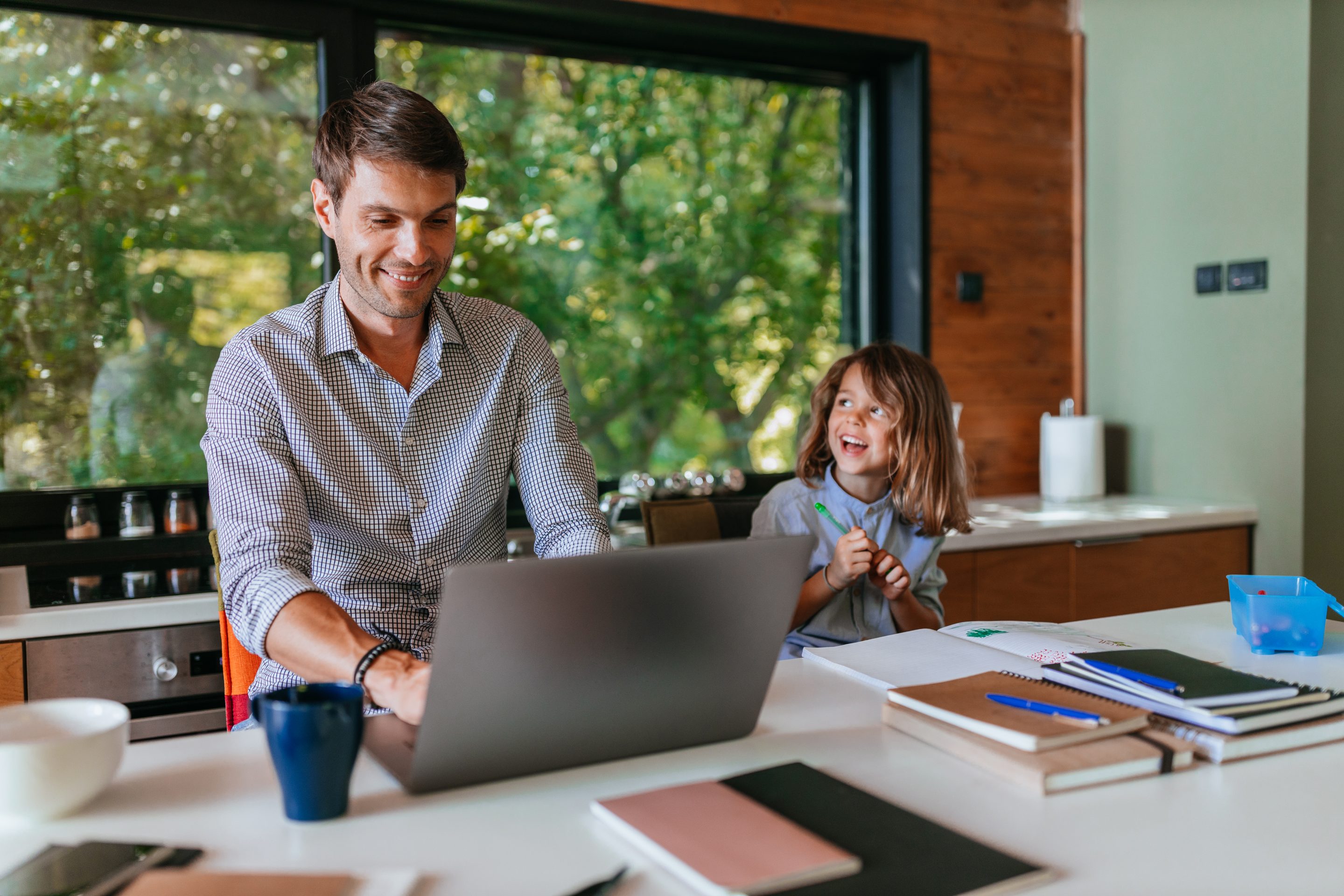 Work-from-home arrangements appeal more to established employees with spacious home offices and young children. 