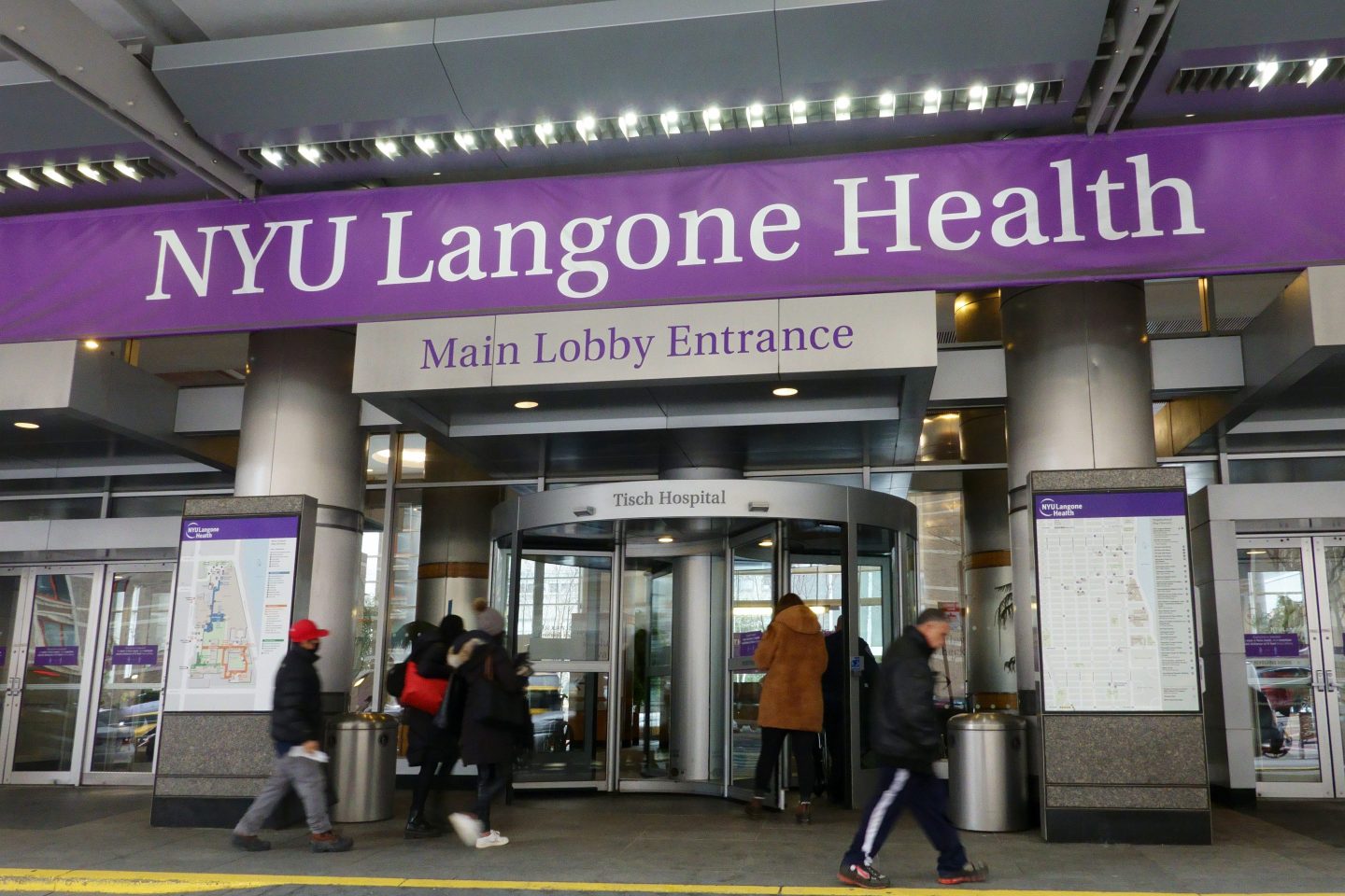 NYU Langone Hospital.
