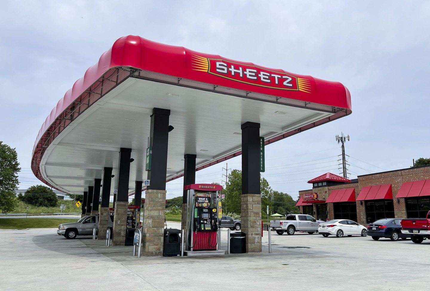 A Sheetz gas station and convenience store in Cumru Township, Pa.